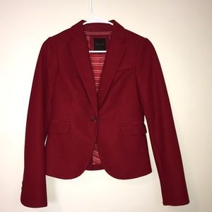 Red blazer